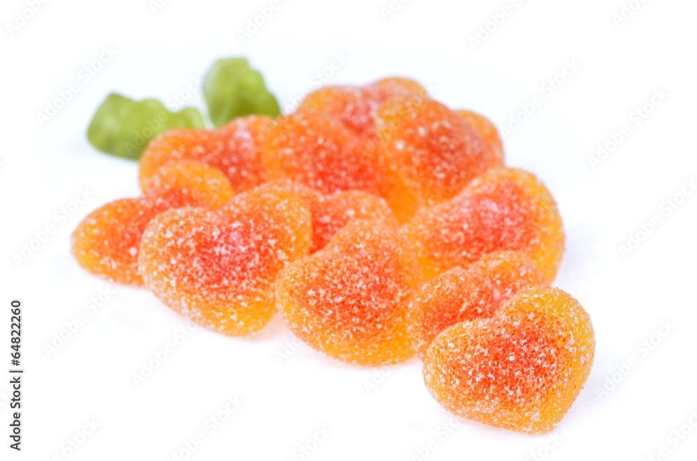 Süßigkeiten, Fruchtgumi, Weingummi, Traube, Herzen Süßigkeiten, Fruchtgumi, Weingummi, Traube, Herzen