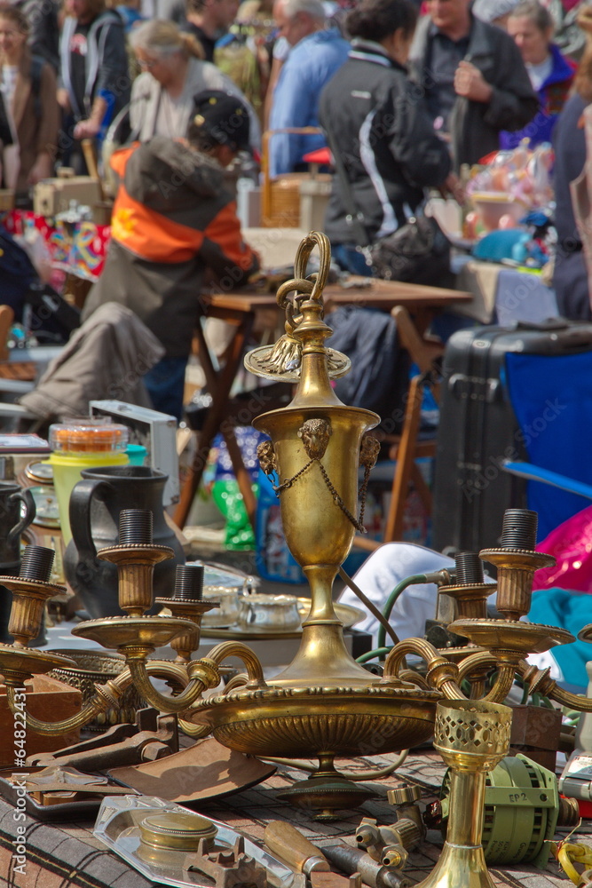 Fototapeta premium Pchli targ