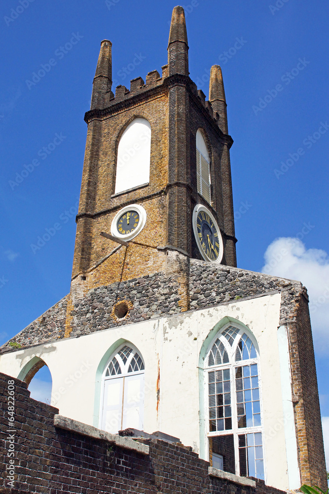 Ruine der Presbyterianischen Kirche, Saint Georges, Grenada