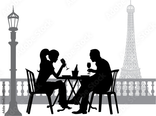 COUPLE EN TERRASSE