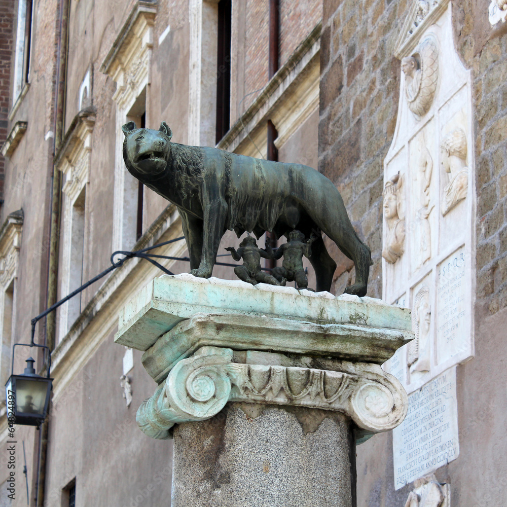Rome - Louve allaitant Romulus et Remus