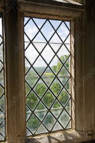 Gothic leaded window