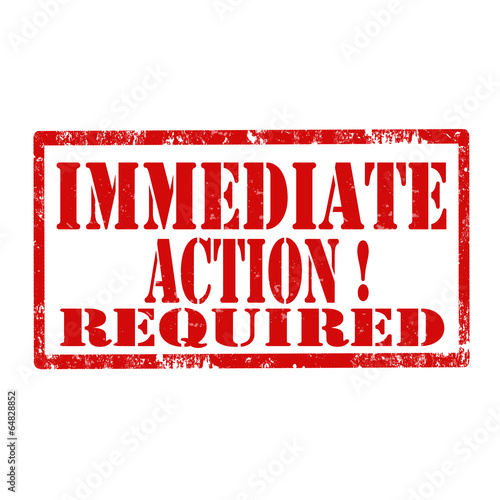 Immediate Action Required-stamp