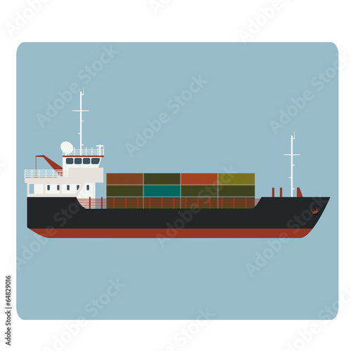 Dry cargo ship