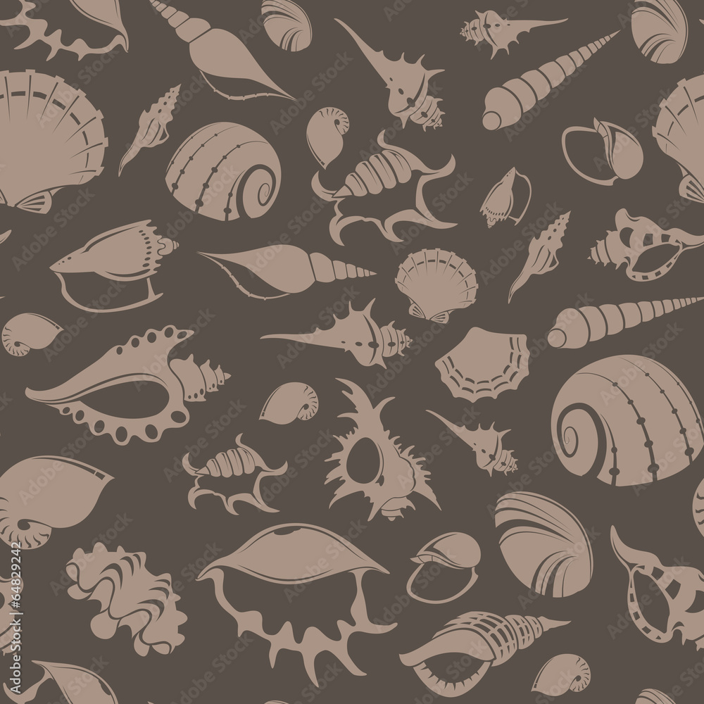Shell seampess pattern 7 Shell seampess pattern 7