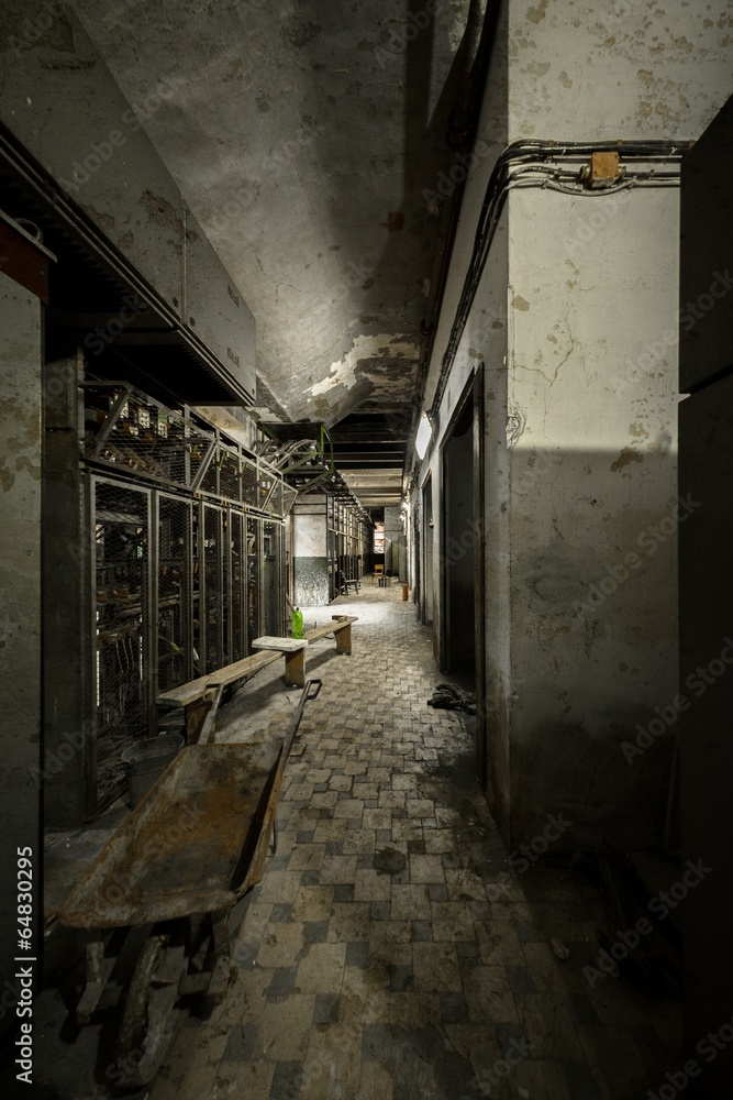 Control room of a power plant