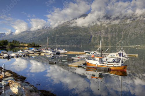 Fjord area Norway