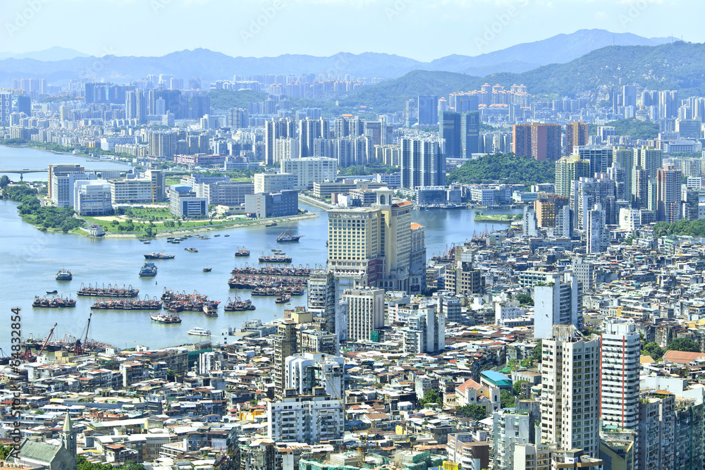 Fototapeta premium Macau cityscape