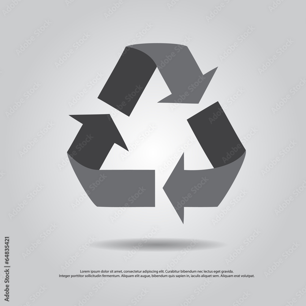 recycle vector icon recycle vector icon