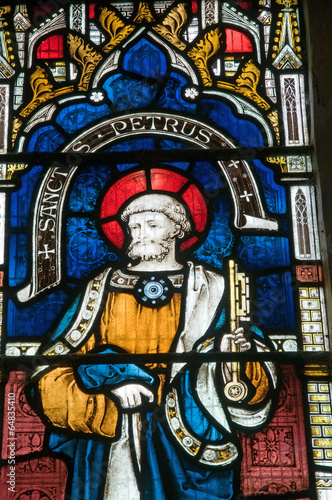 st Peter stained glass