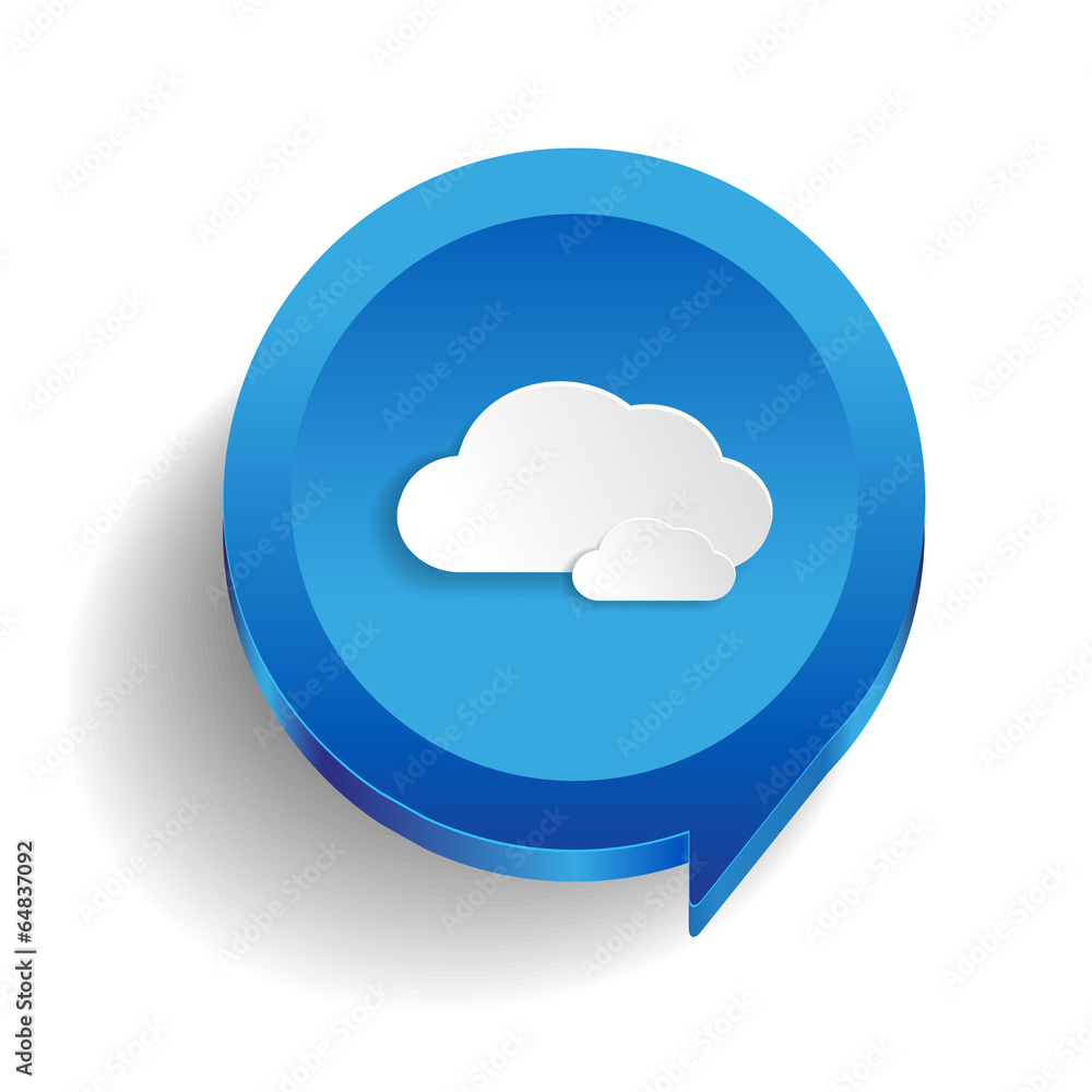 Cloud vector icon Cloud vector icon