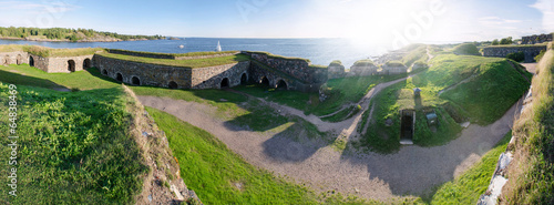 Suomenlinna fortress in Helsinki, Finland photo