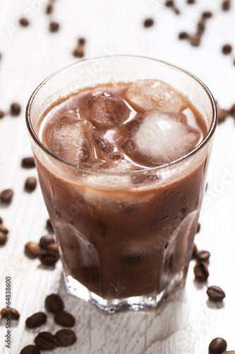 Cold coffee cocktail