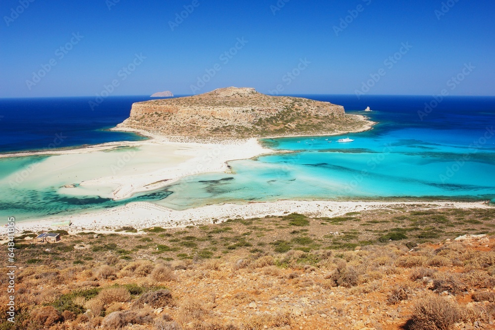 Balos beach, the most beautiful beach on Crete