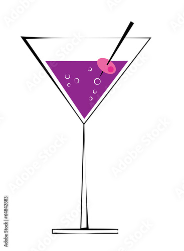 Purple Martini
