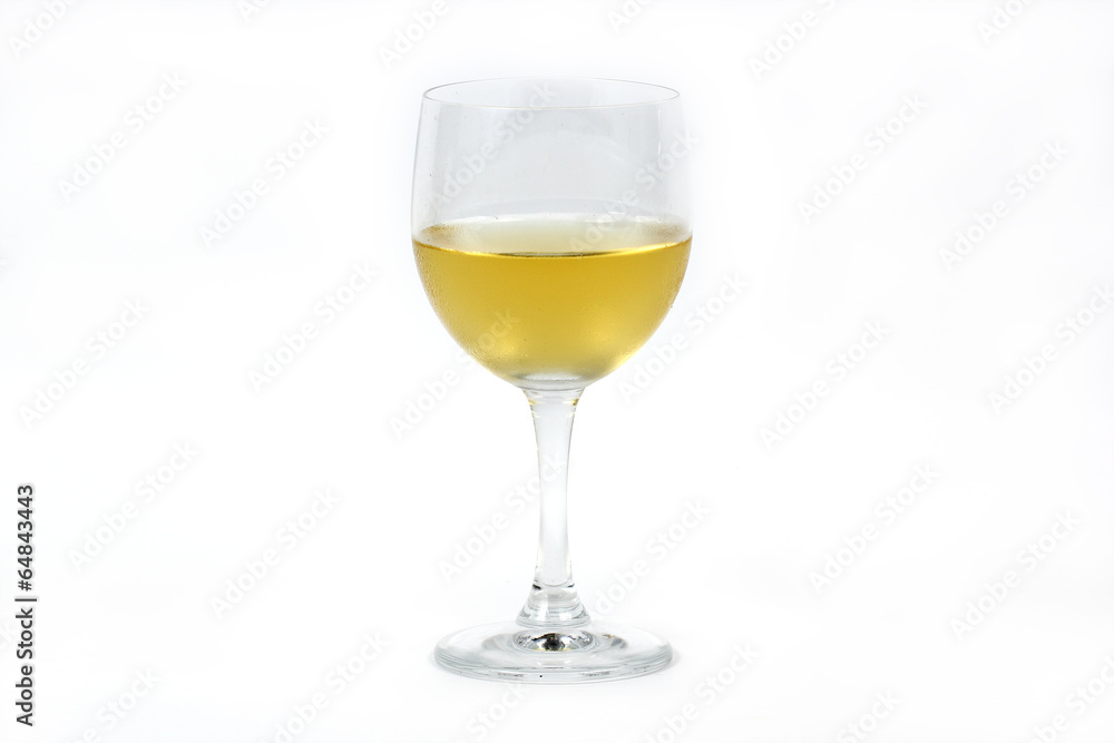 Glass of white wine