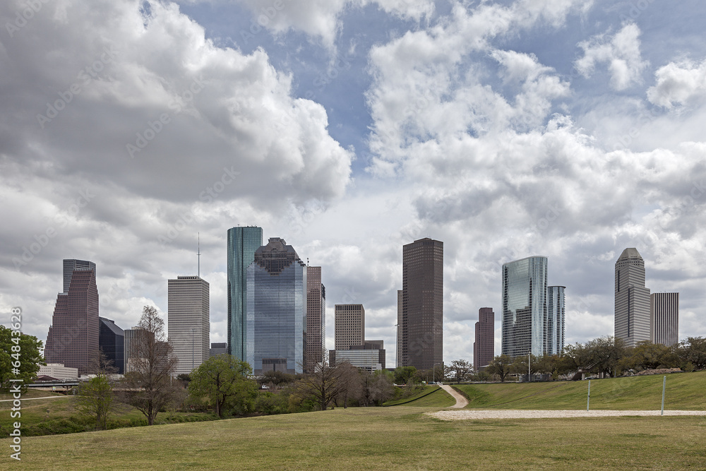A View of Downtown Houston, Texas