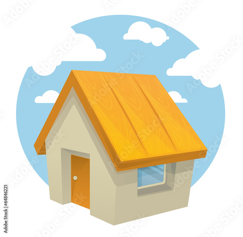home lovely home, vector illustration