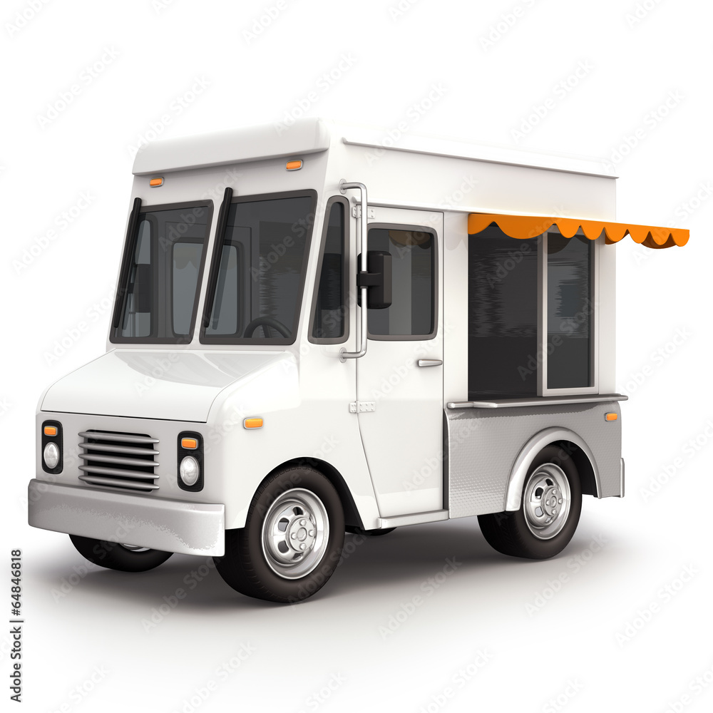 Food truck white