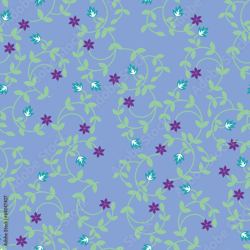 vector seamless  Floral pattern- Illustration