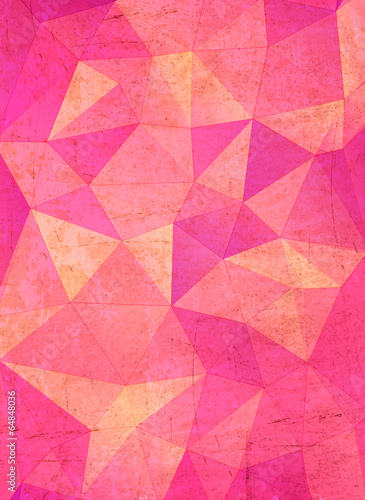 Beauty & fashion concept abstract geometric background