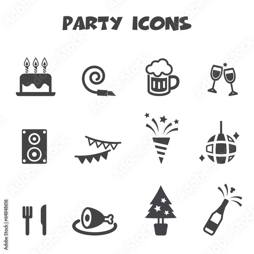 party icons