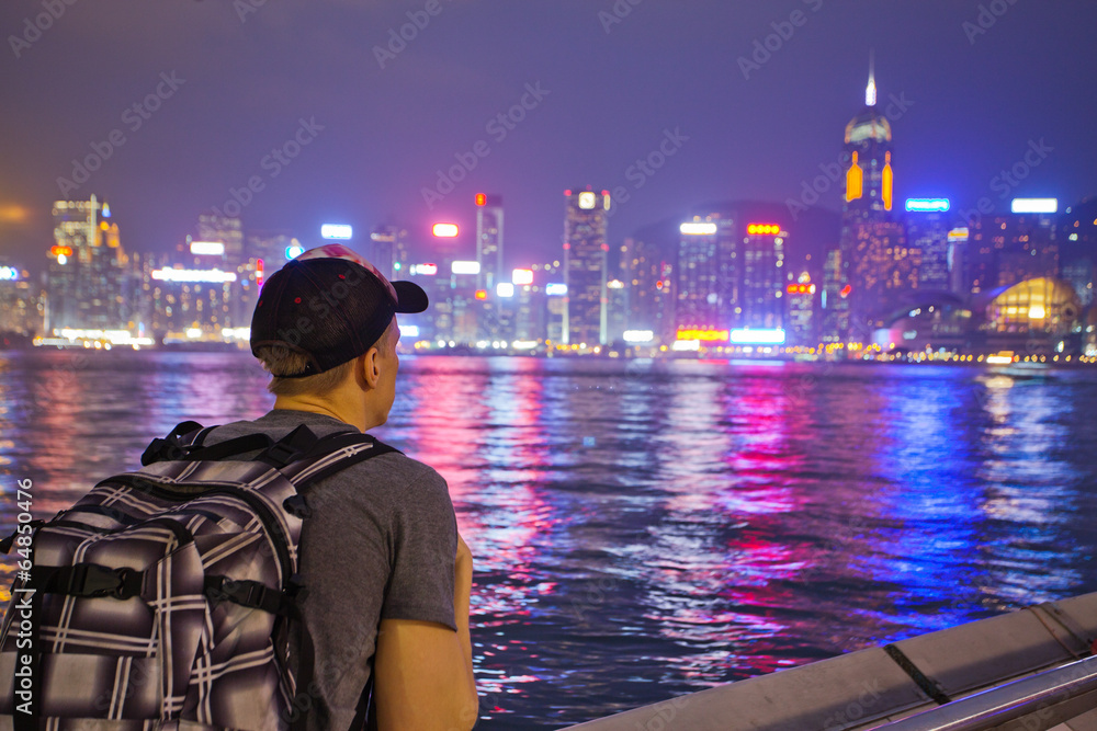 Obraz premium Travelling in Hong Kong