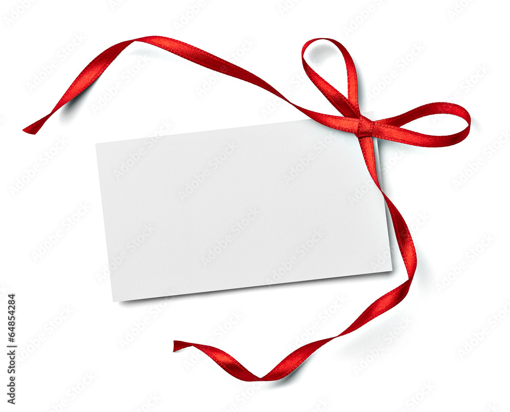 ribbon bow card note chirstmas celebration greeting ribbon bow card note chirstmas celebration greeting