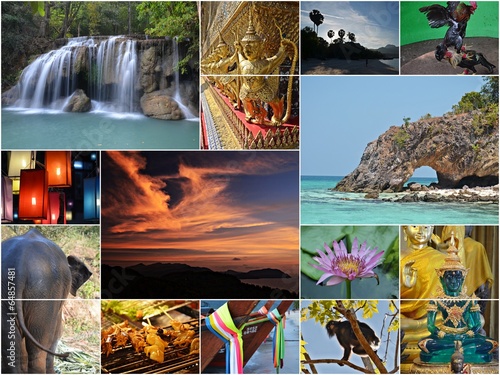 Thailand collage