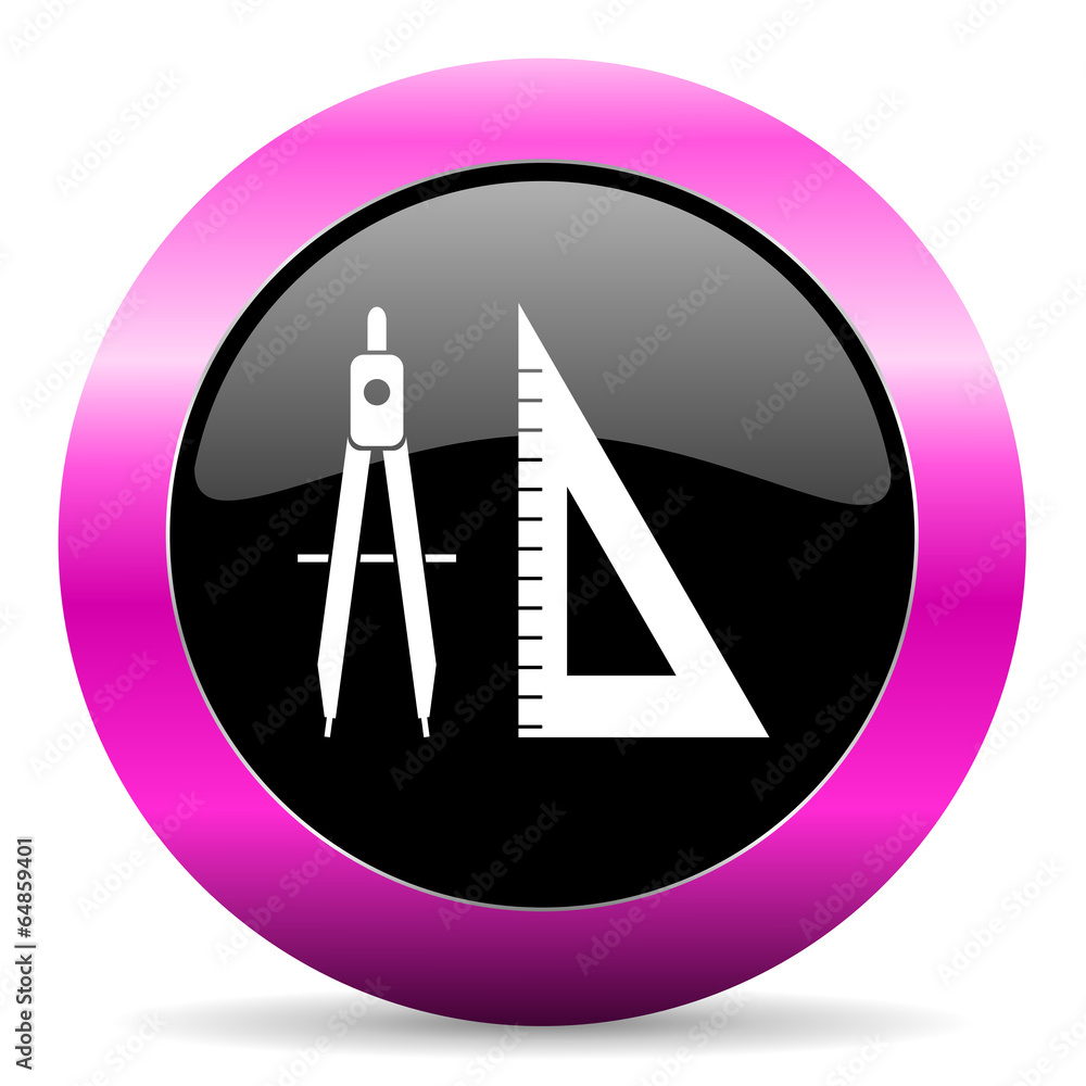 learning pink glossy icon learning pink glossy icon