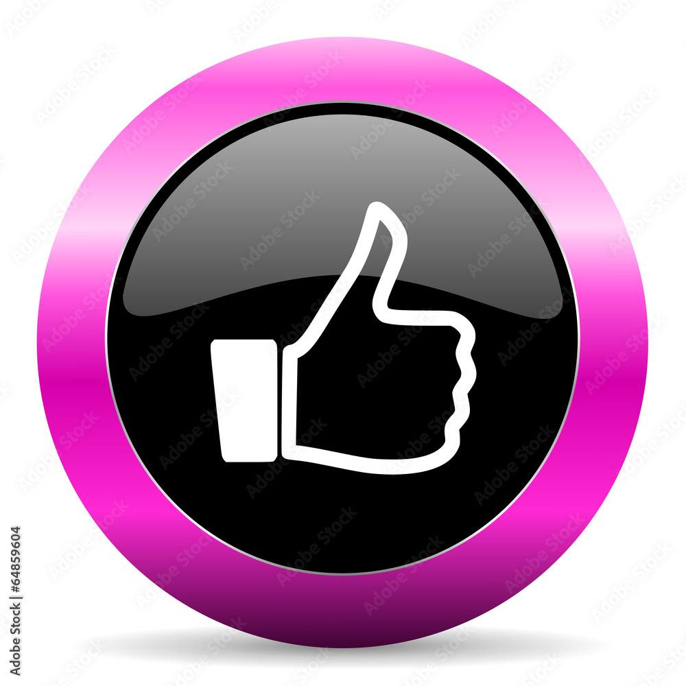 like pink glossy icon like pink glossy icon