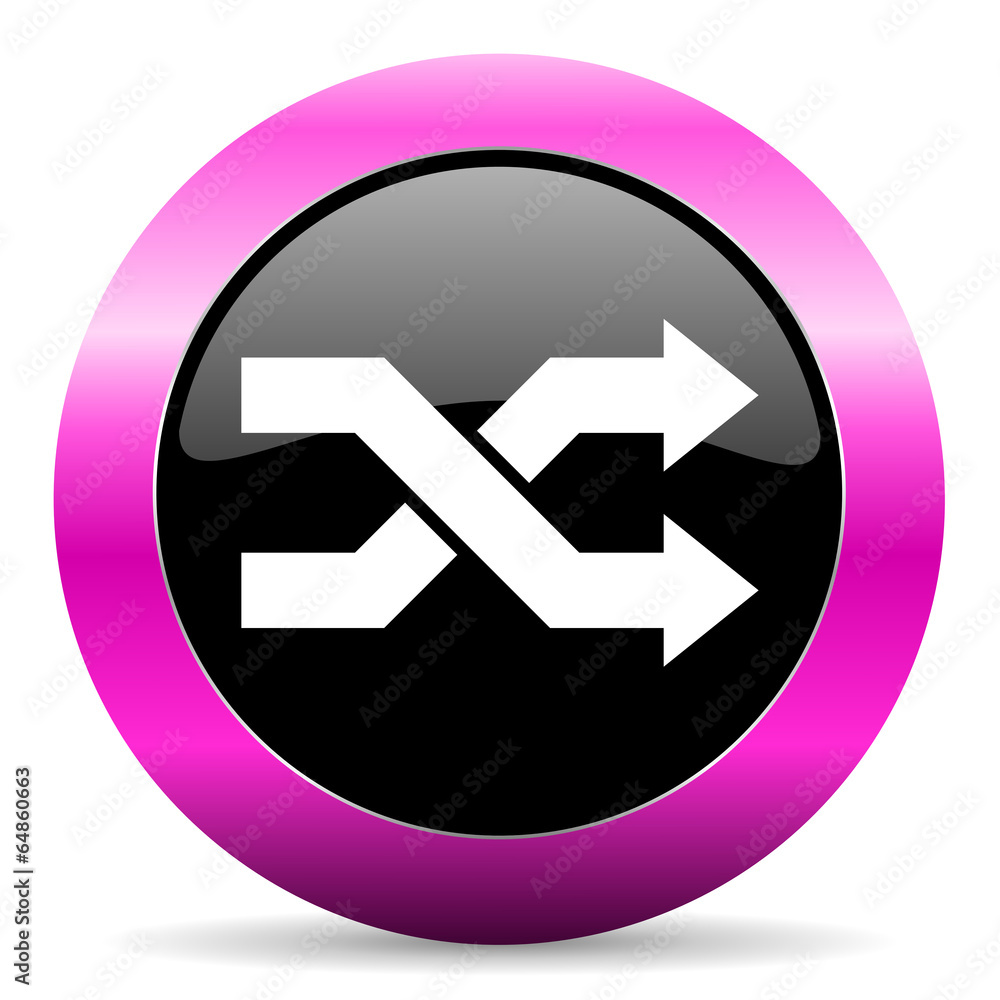aleatory pink glossy icon aleatory pink glossy icon