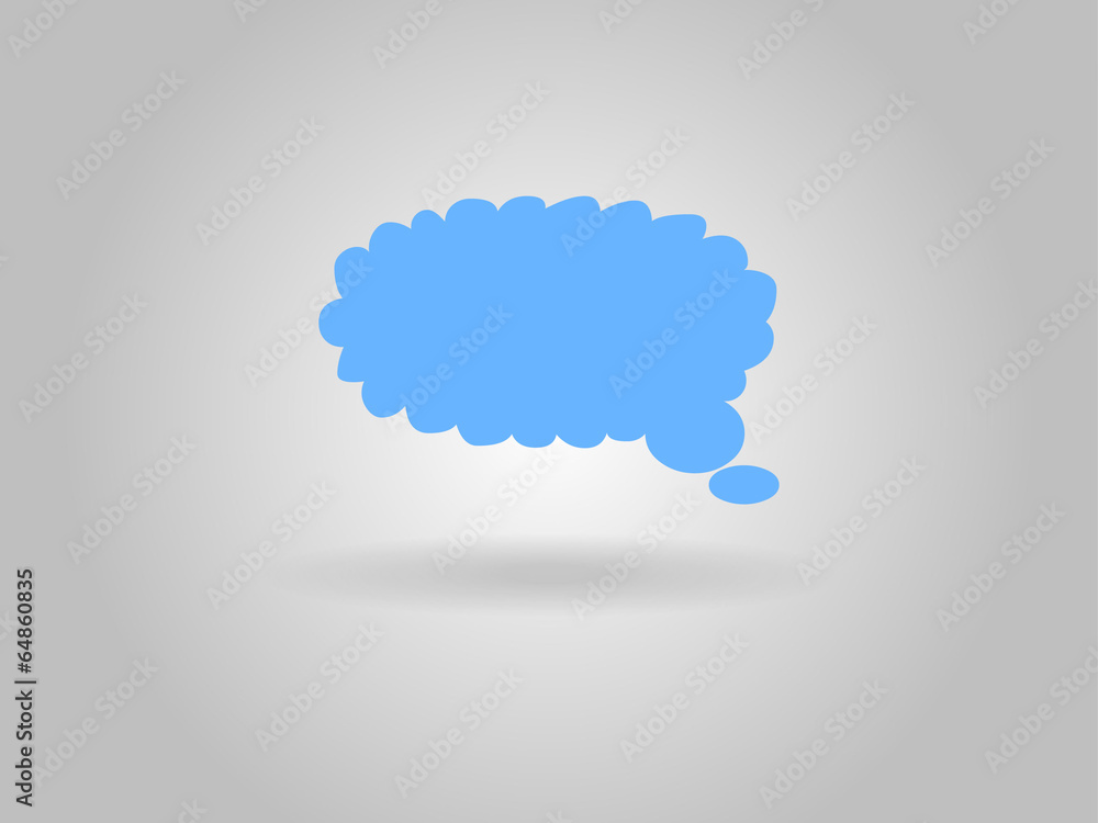 Flat icon of a communication Flat icon of a communication