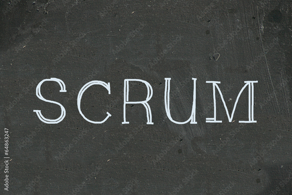 Fototapeta premium scrum
