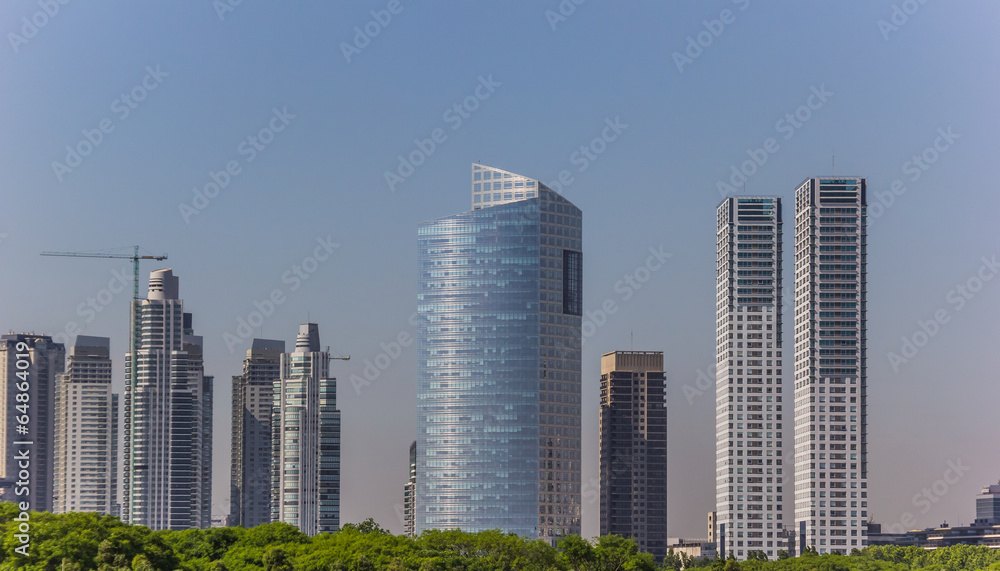 Fototapeta premium Buenos Aires skyline
