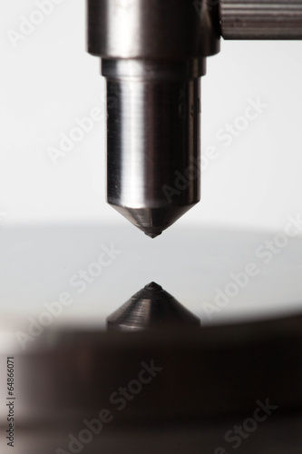Hardness tester with standard block