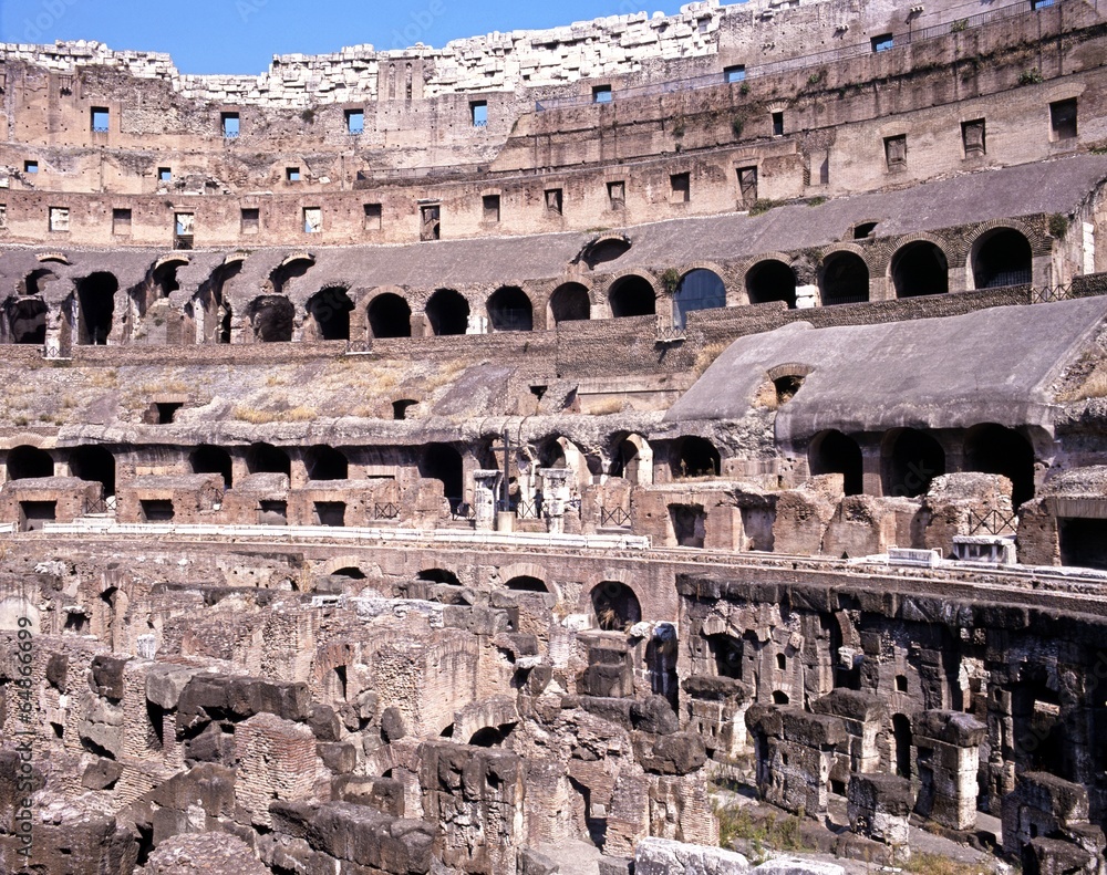Inside the Colosseum, Rome © Arena Photo UK