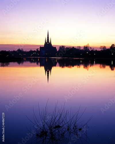 Cathedral Silhouette, Lichfield, England © Arena Photo UK