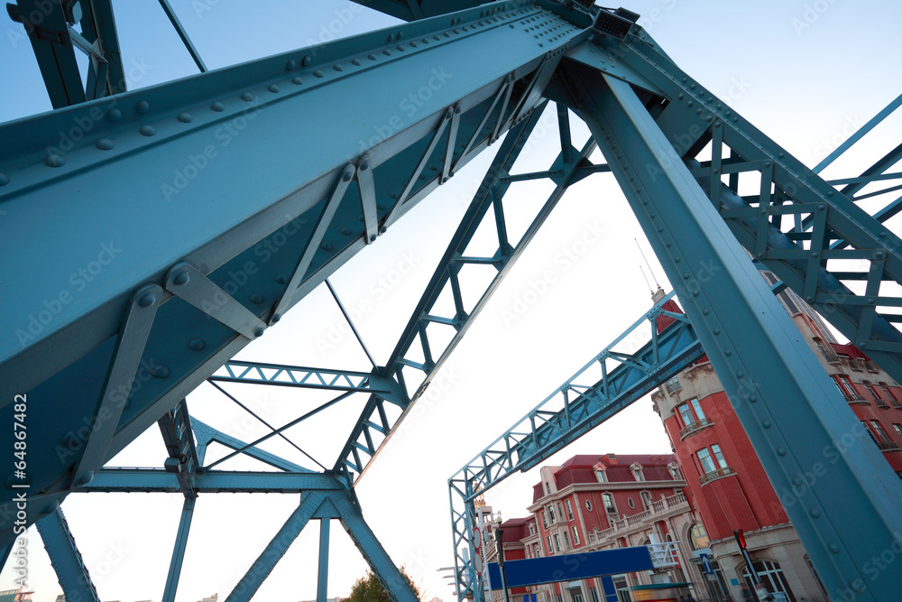 Fototapeta premium Steel bridge