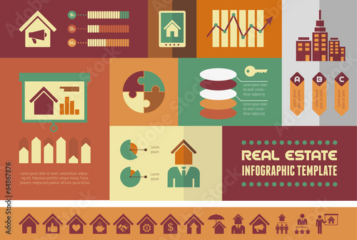 Real Estate Infographics.