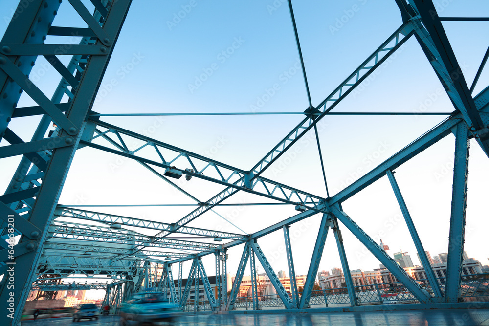 Fototapeta premium Steel bridge