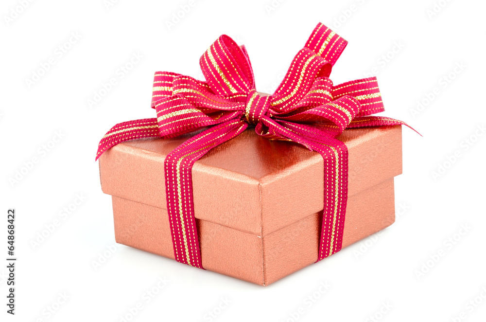 Gift box isolated white background Gift box isolated white background