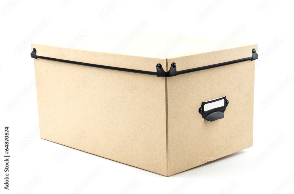 Office box isolated Office box isolated