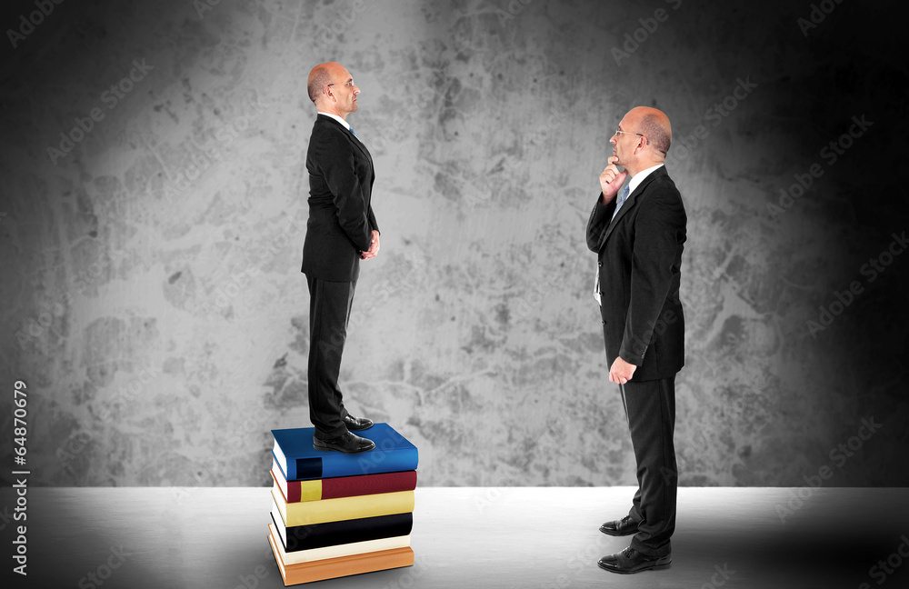 Obraz premium Smart businessman