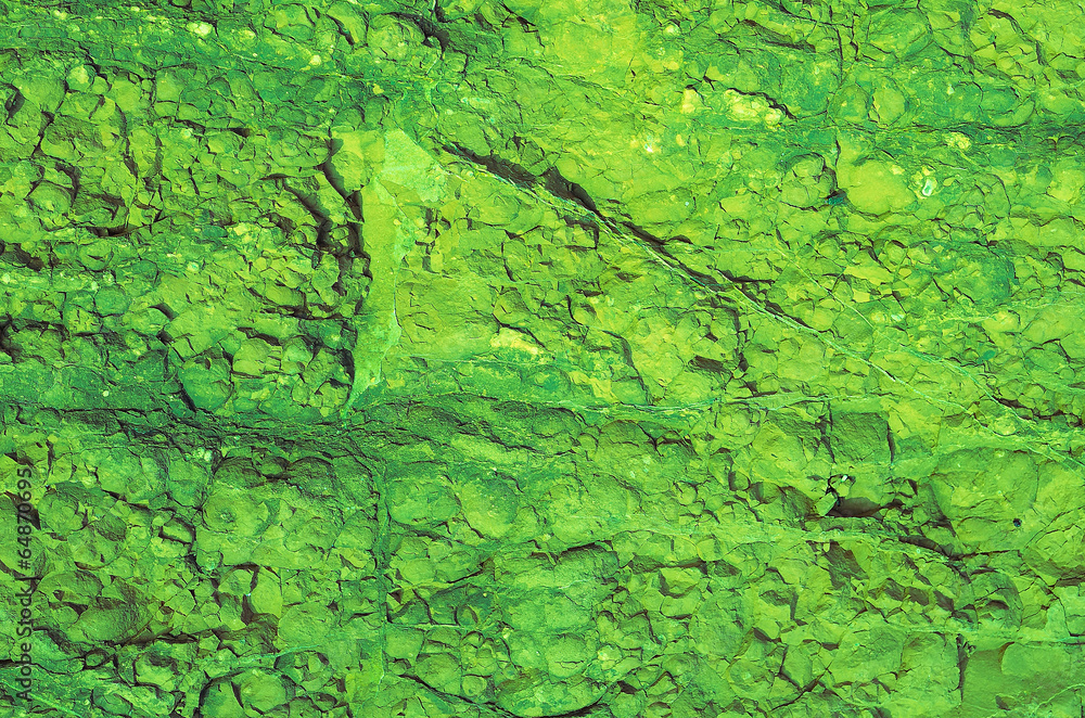 Green Rock Texture Background