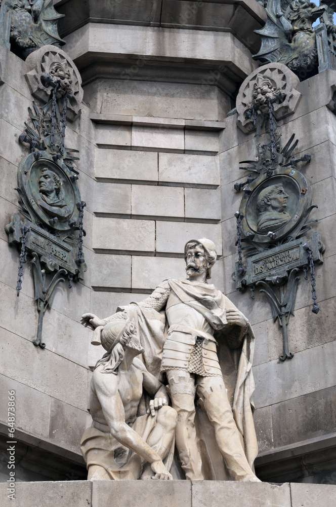 Obraz premium Barcelona Christopher Columbus