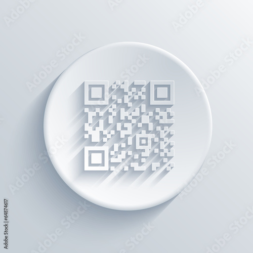 Vector modern qr code background