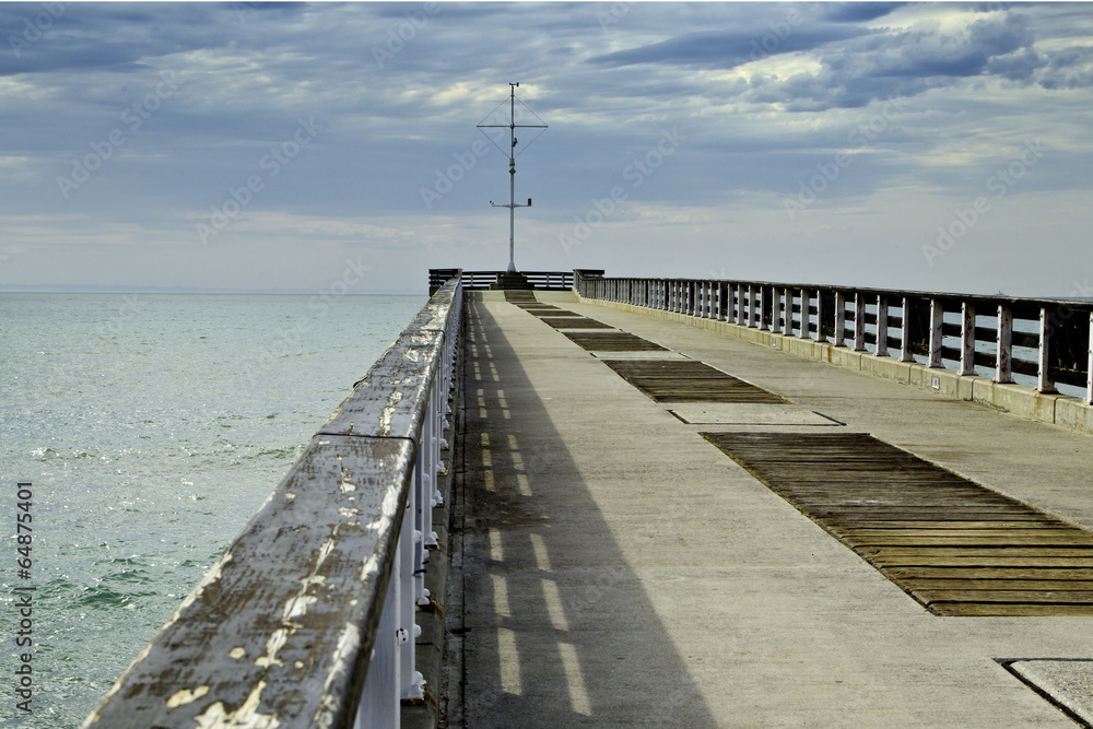 Pier and sea