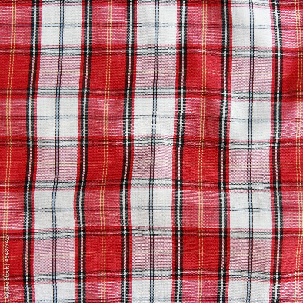 Texture of checkered picnic blanket. Texture of checkered picnic blanket.