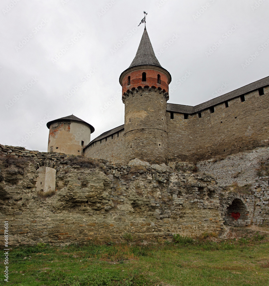 Fortress in Kamenetz-Podolsk, Ukraine
